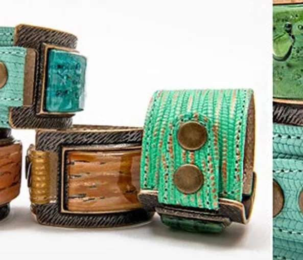 Caren Leather Cuff