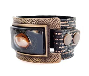 Caren Leather Cuff