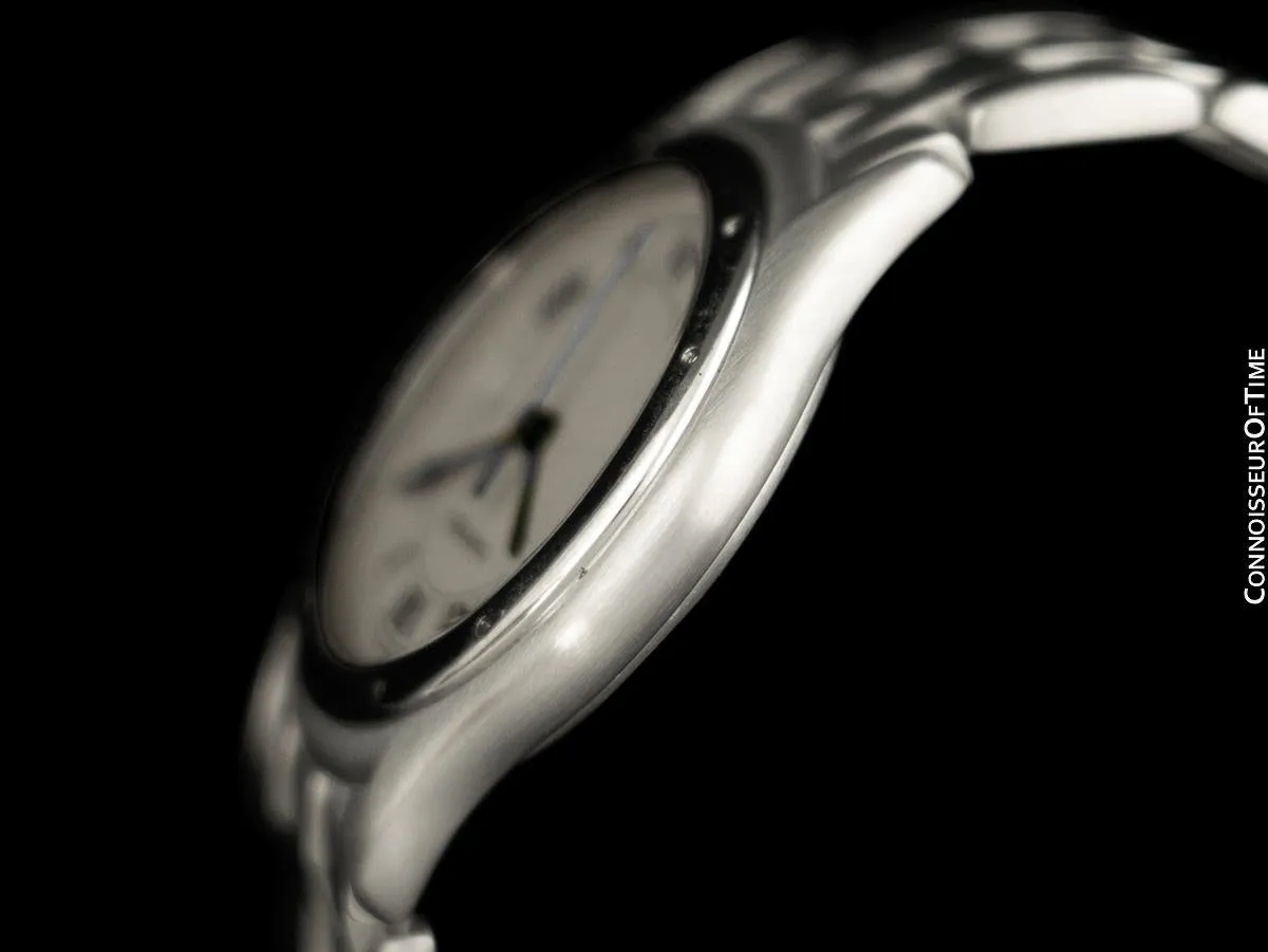 Cartier Cougar Panthere Unisex Quartz Watch with Date - Stainless Steel