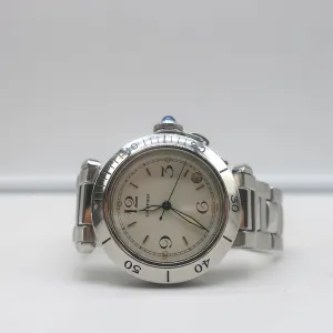 Cartier Pasha Diver 38mm Stainless Steel Watch