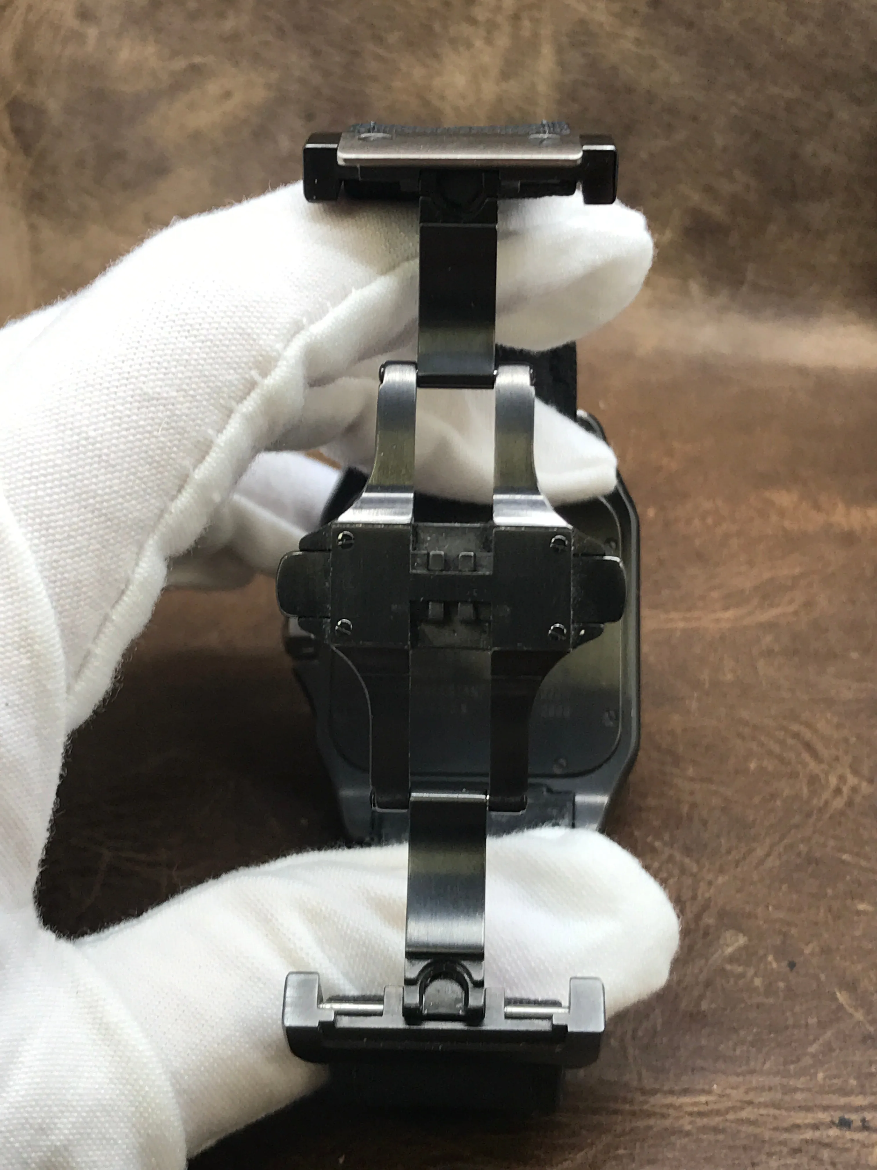 Cartier Santos 100 XL 2656 Black Dial Automatic Men's Watch