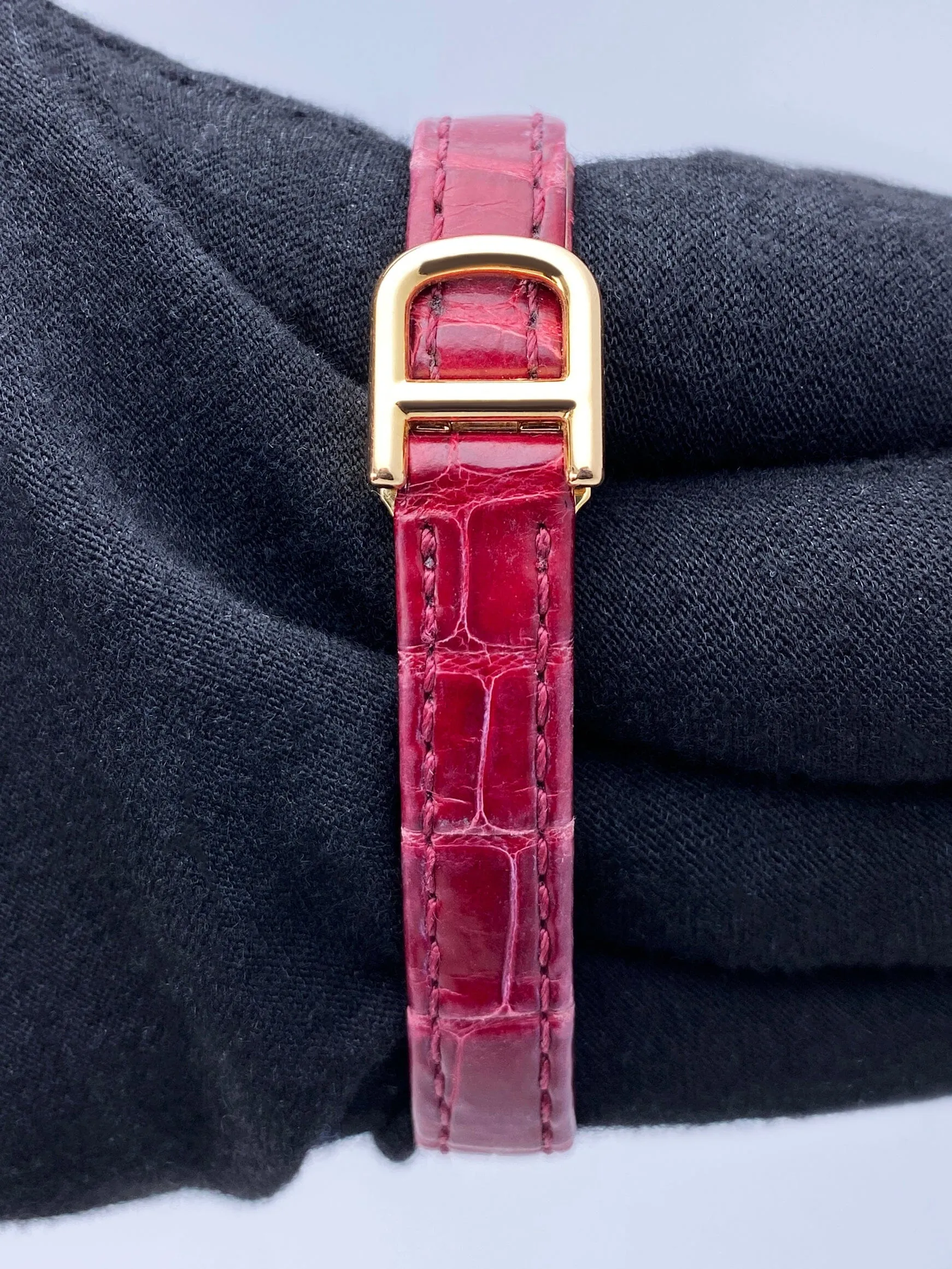 Cartier Tank Americaine Mini WB710014 18K Rose Gold Ladies Watch