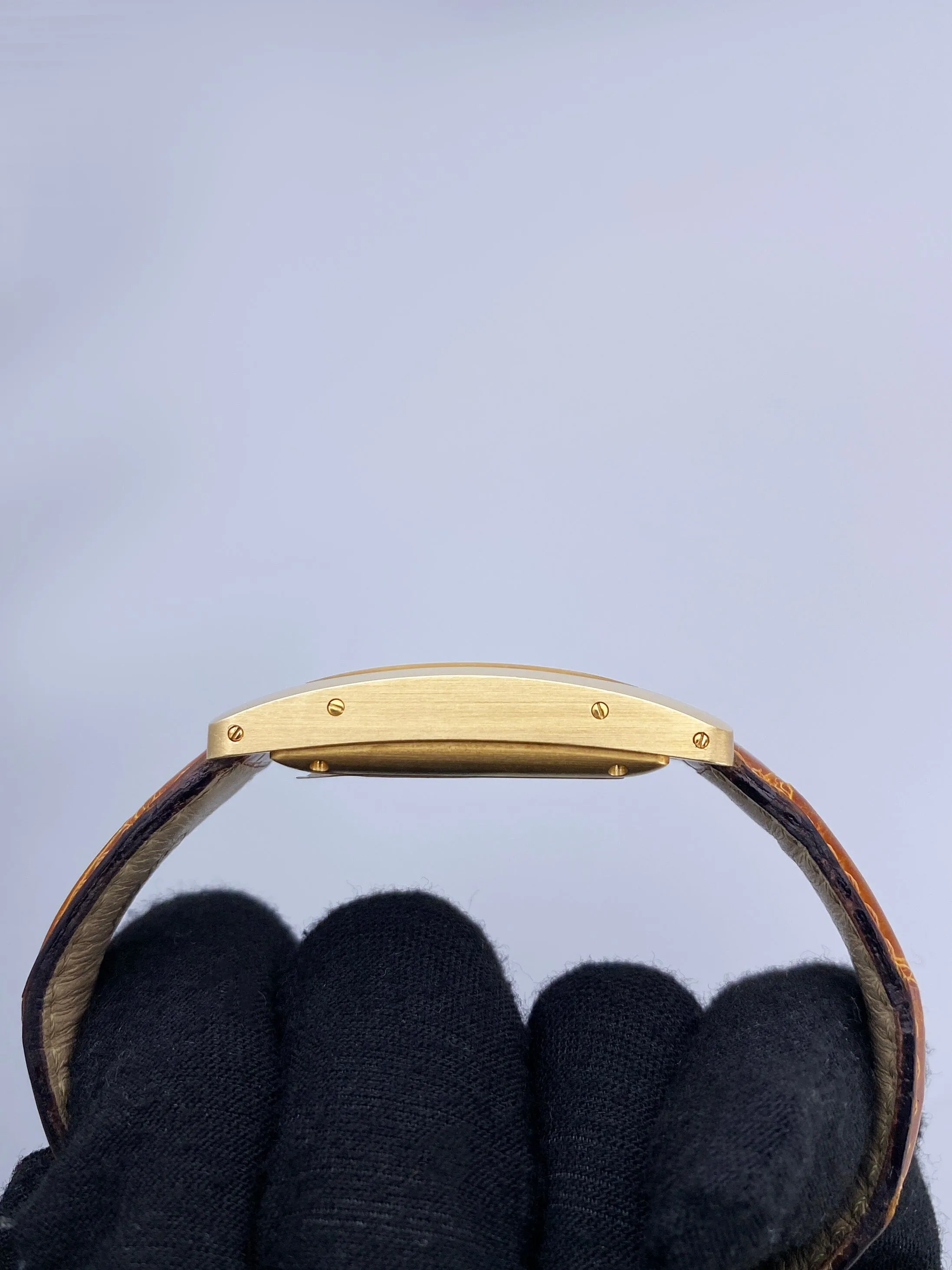 Cartier Tank Americaine W2603556 18K Yellow Gold Ladies Watch