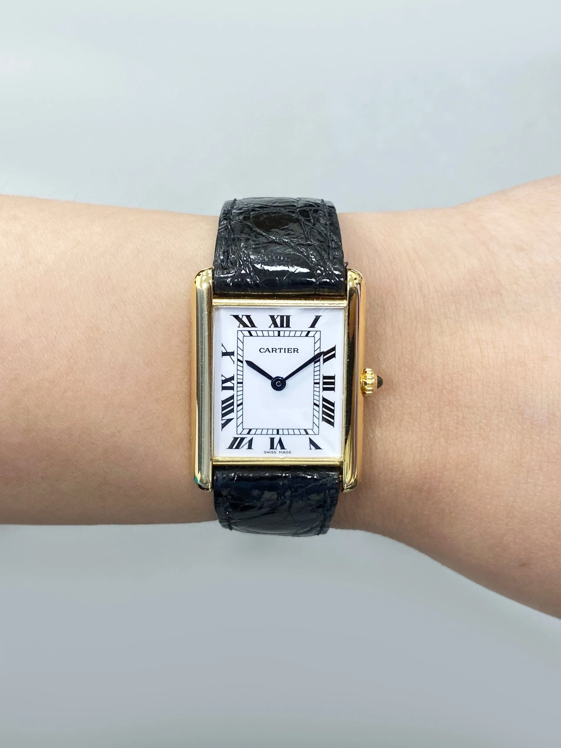 Cartier Tank Louis 83717753 18K Yellow Gold Ladies Watch