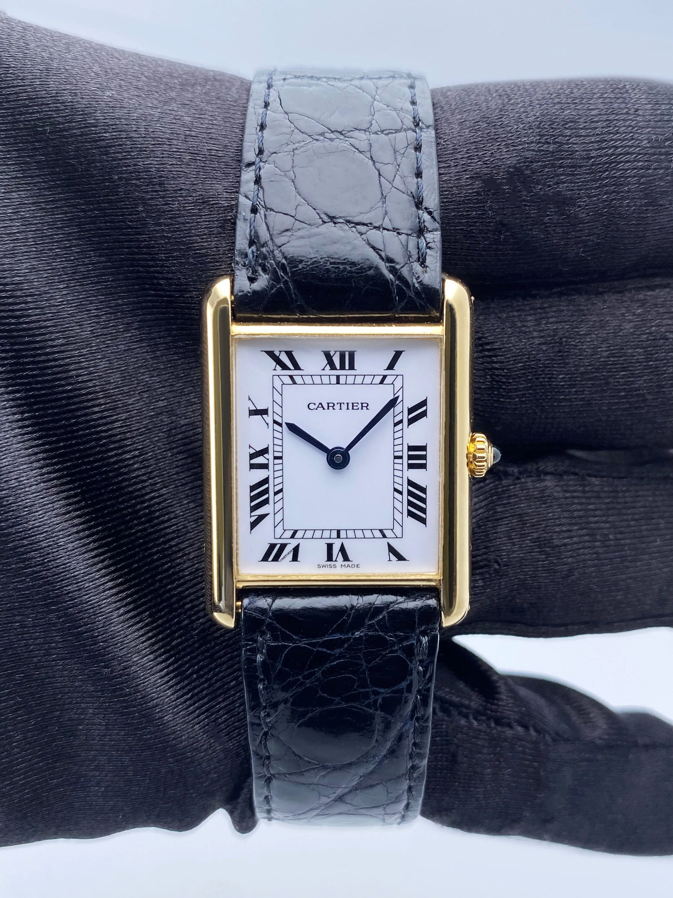Cartier Tank Louis 83717753 18K Yellow Gold Ladies Watch