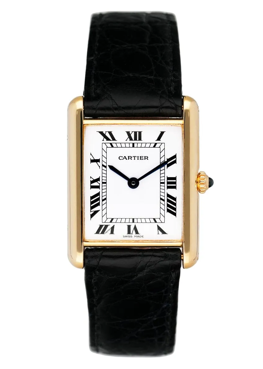 Cartier Tank Louis 83717753 18K Yellow Gold Ladies Watch