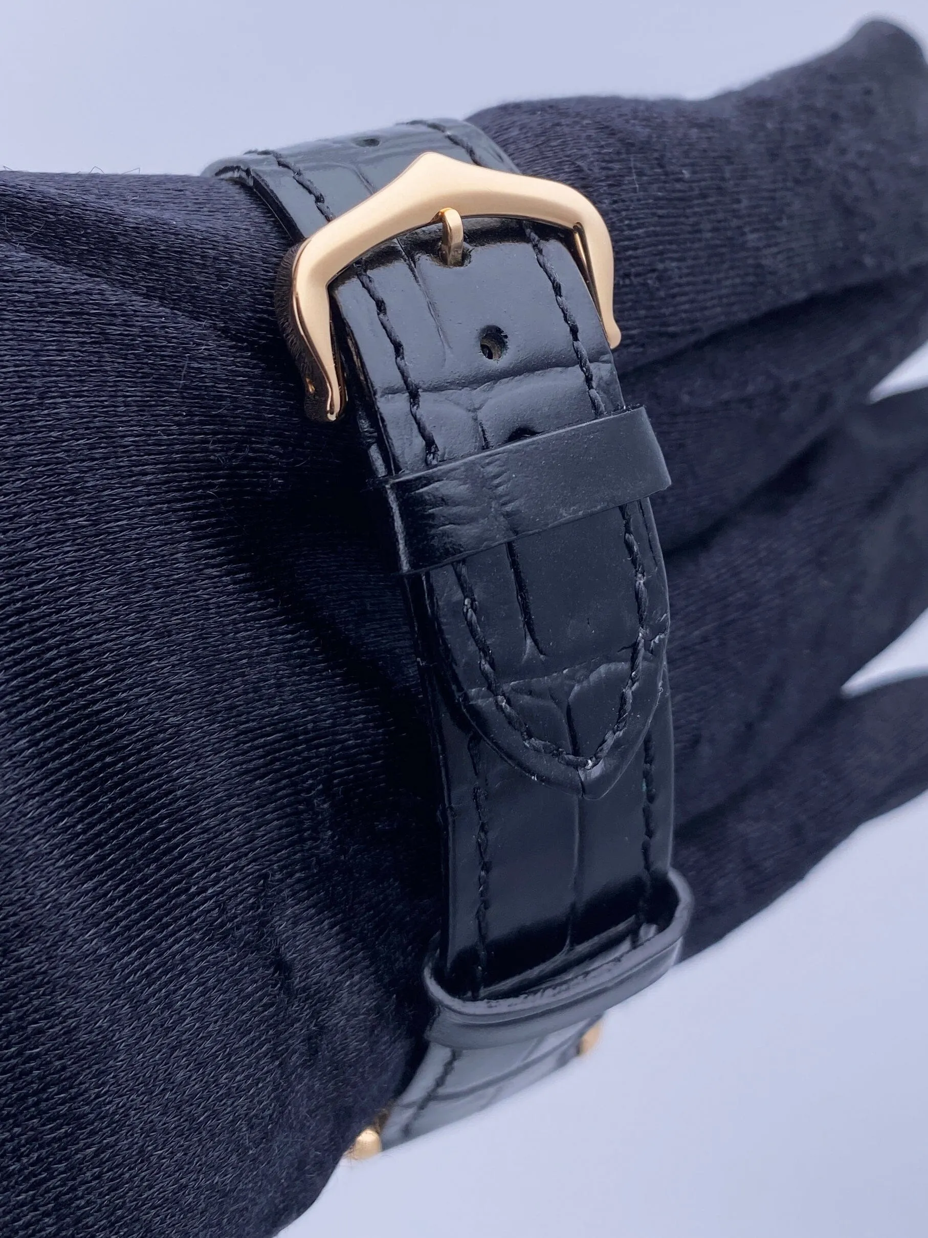 Cartier Tank Solo W5200024 18K Rose Gold Watch Box Papers