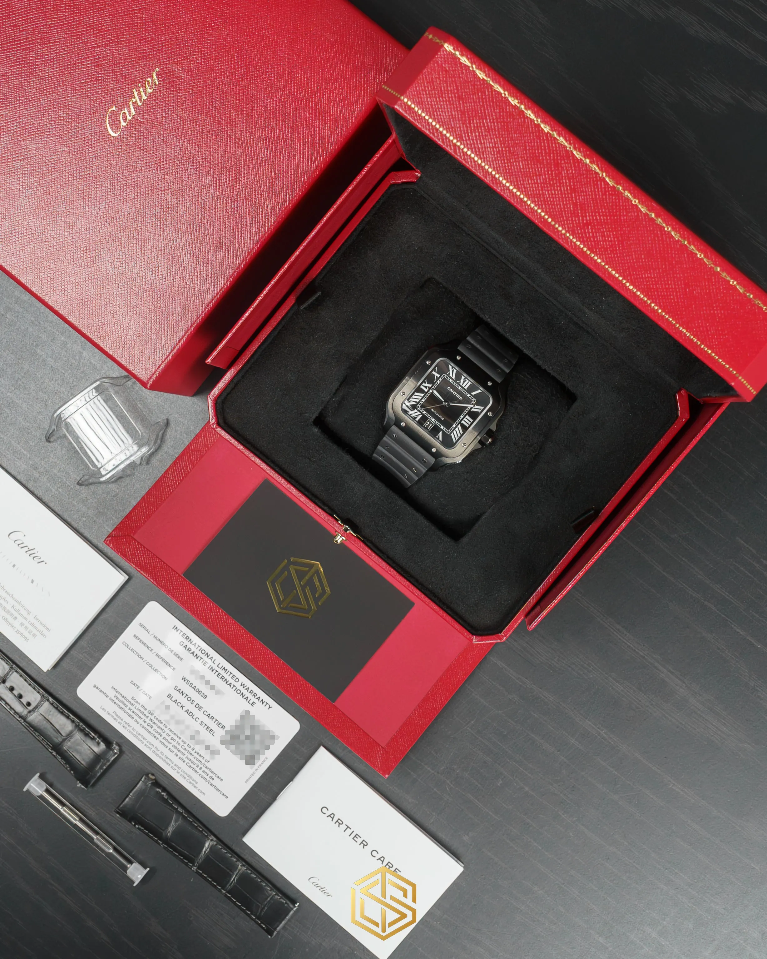 Cartier WSSA0039 Santos De Cartier Large 40mm ADLC 2022 Watch