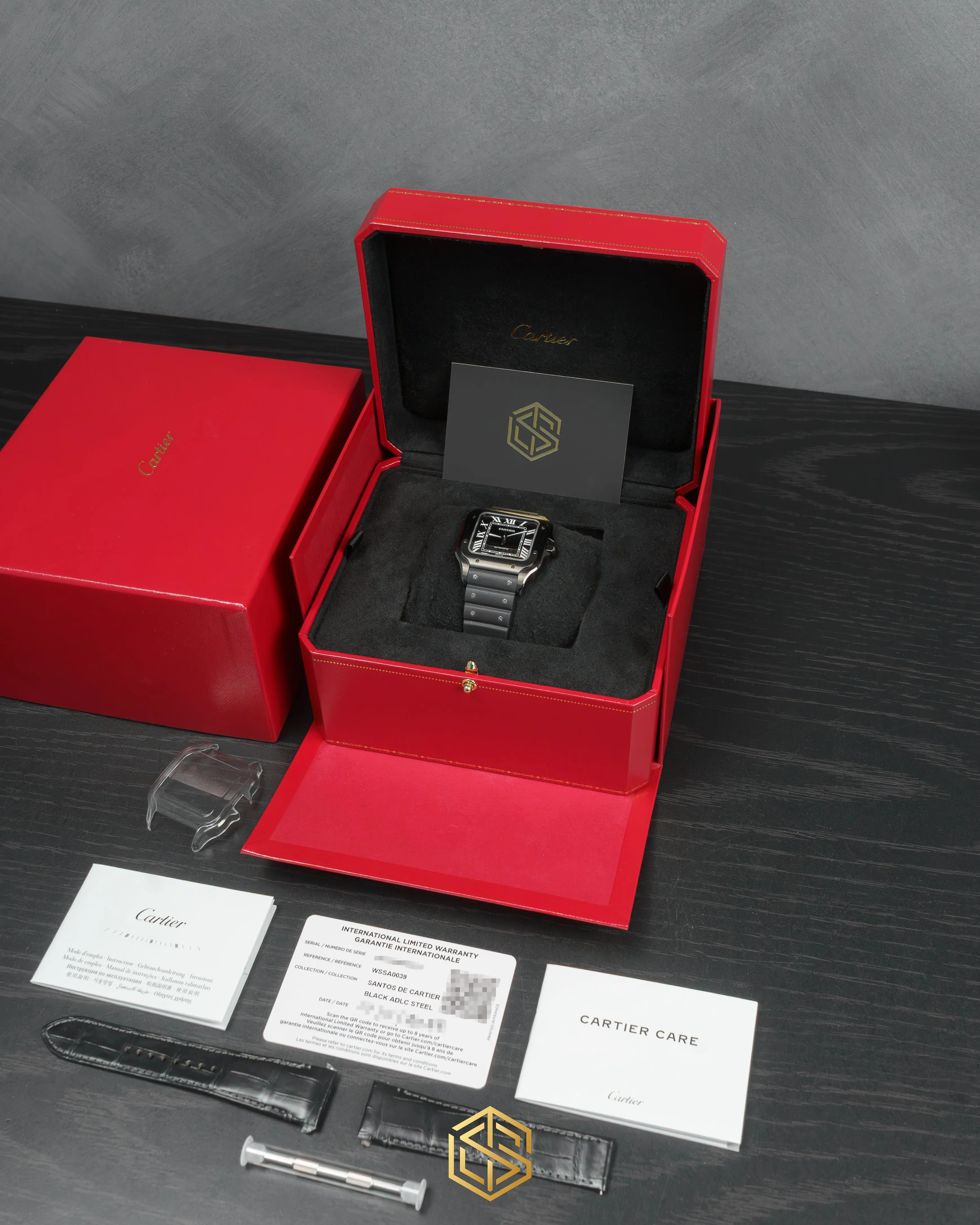 Cartier WSSA0039 Santos De Cartier Large 40mm ADLC 2022 Watch