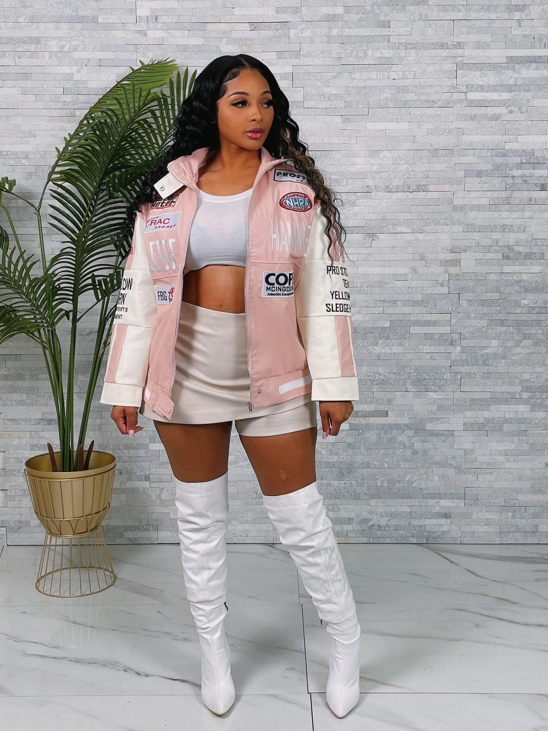 CH5600P - LEATHER WIDER PILOT JACKET