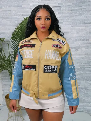 CH5600P - LEATHER WIDER PILOT JACKET