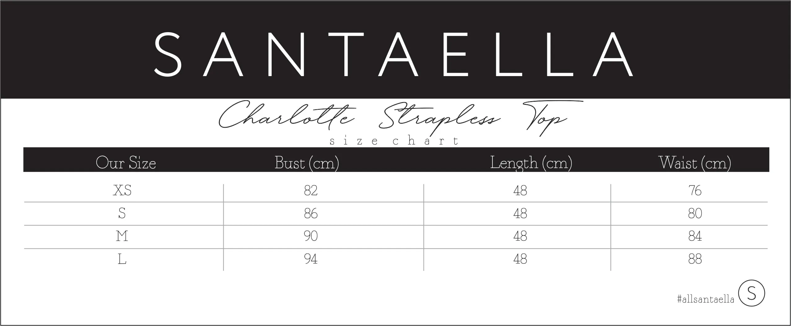 CHARLOTTE STRAPLESS TOP