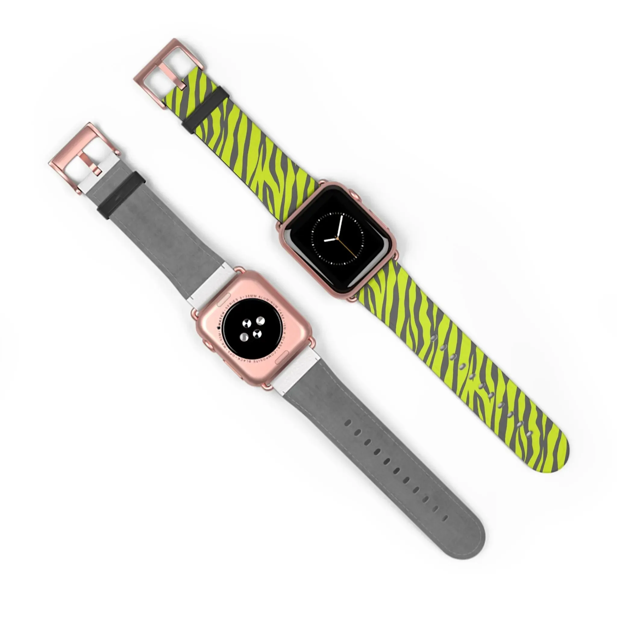Chartreuse Tiger Watch Band