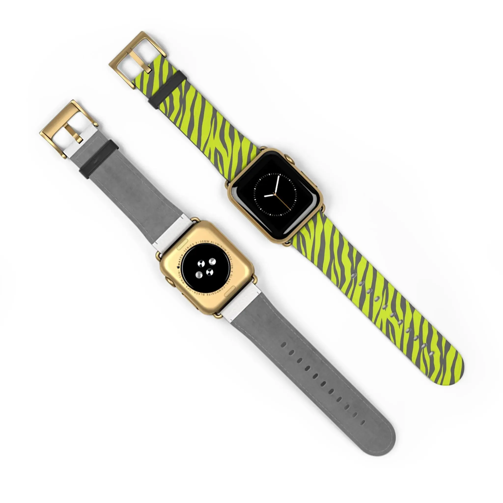 Chartreuse Tiger Watch Band