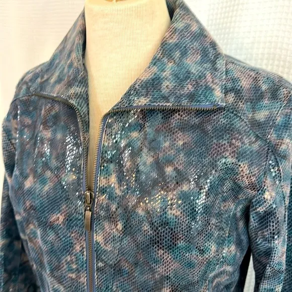 Chico’s 100% Leather Jacket Size 1 (Medium)