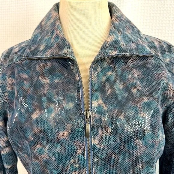 Chico’s 100% Leather Jacket Size 1 (Medium)