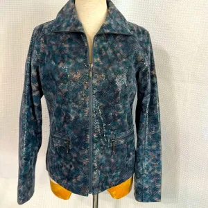 Chico’s 100% Leather Jacket Size 1 (Medium)