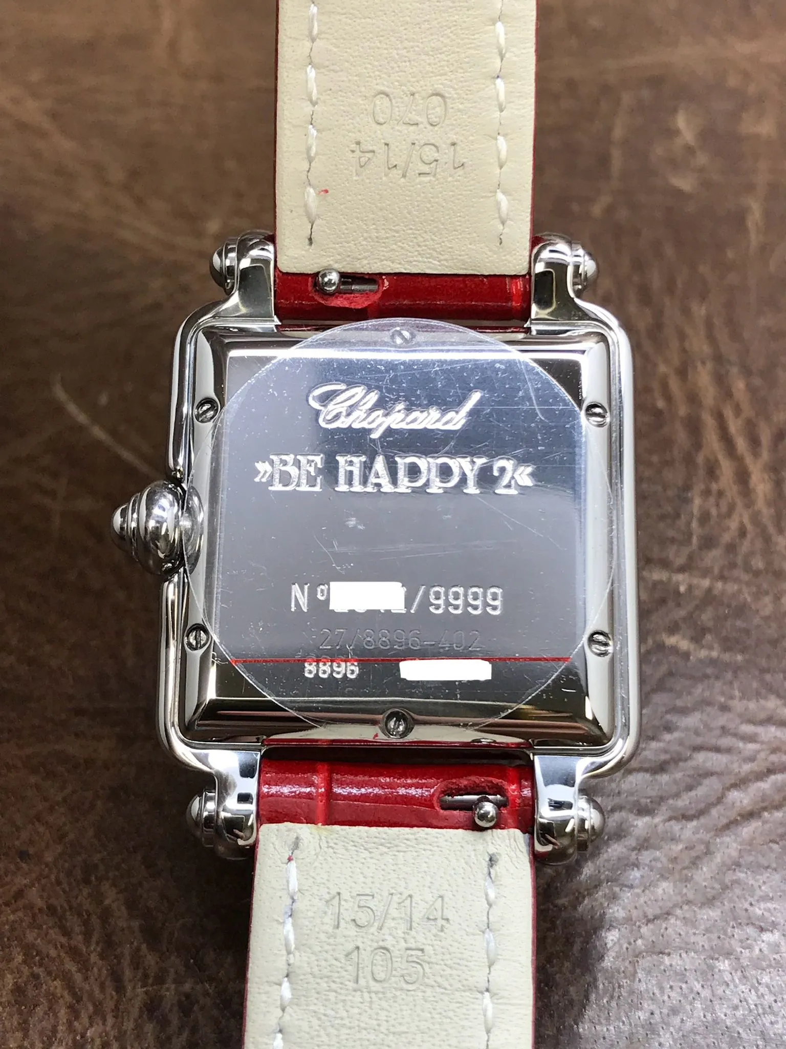 Chopard Be Happy II 27/8896 Silver Dial Quartz Women's Watch
