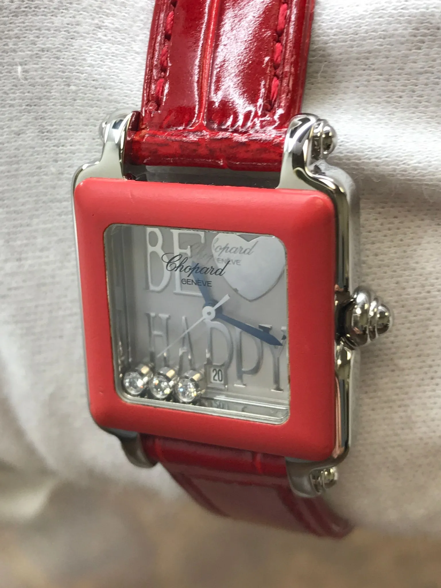 Chopard Be Happy II 27/8896 Silver Dial Quartz Women's Watch