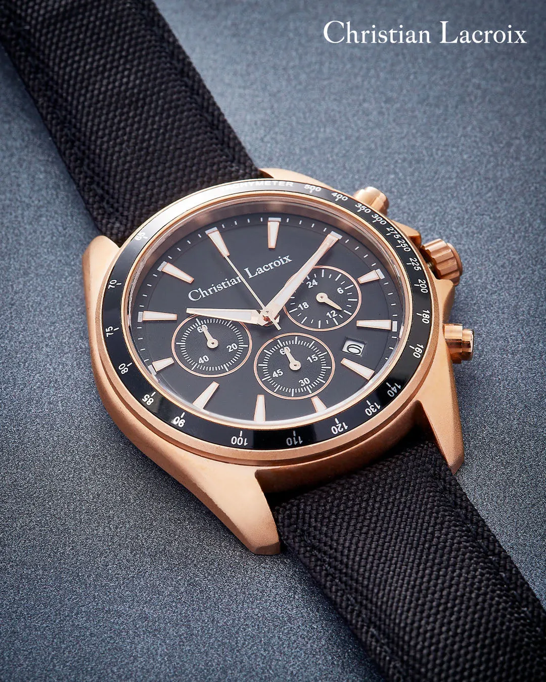CHRISTIAN LACROIX LMK467E - Chronograph Caprio Rosegold