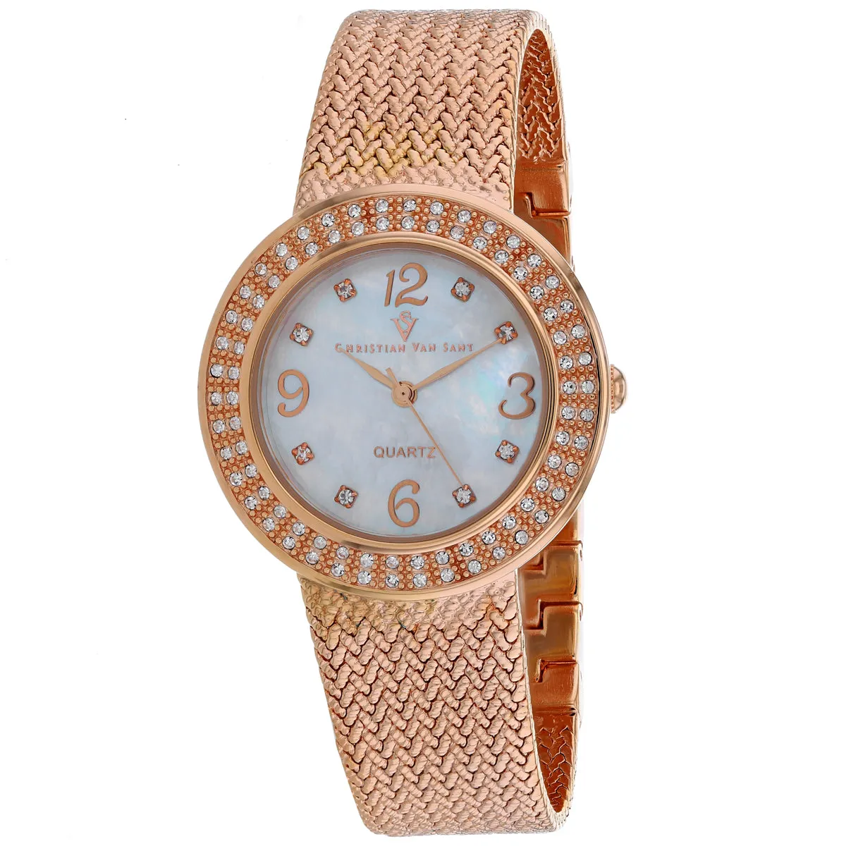 Christian Van Sant Women's Eclat Mother of Pearl Dial Watch - CV8802