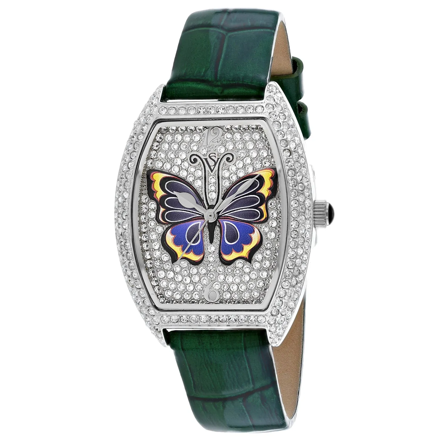 Christian Van Sant Women's Papillon Silver Dial Watch - CV4870G