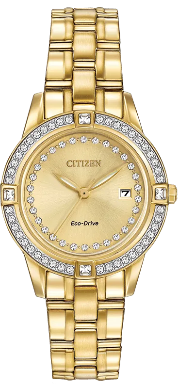 Citizen Eco Drive Silhouette Crystal Women's Watch FE1152-52P