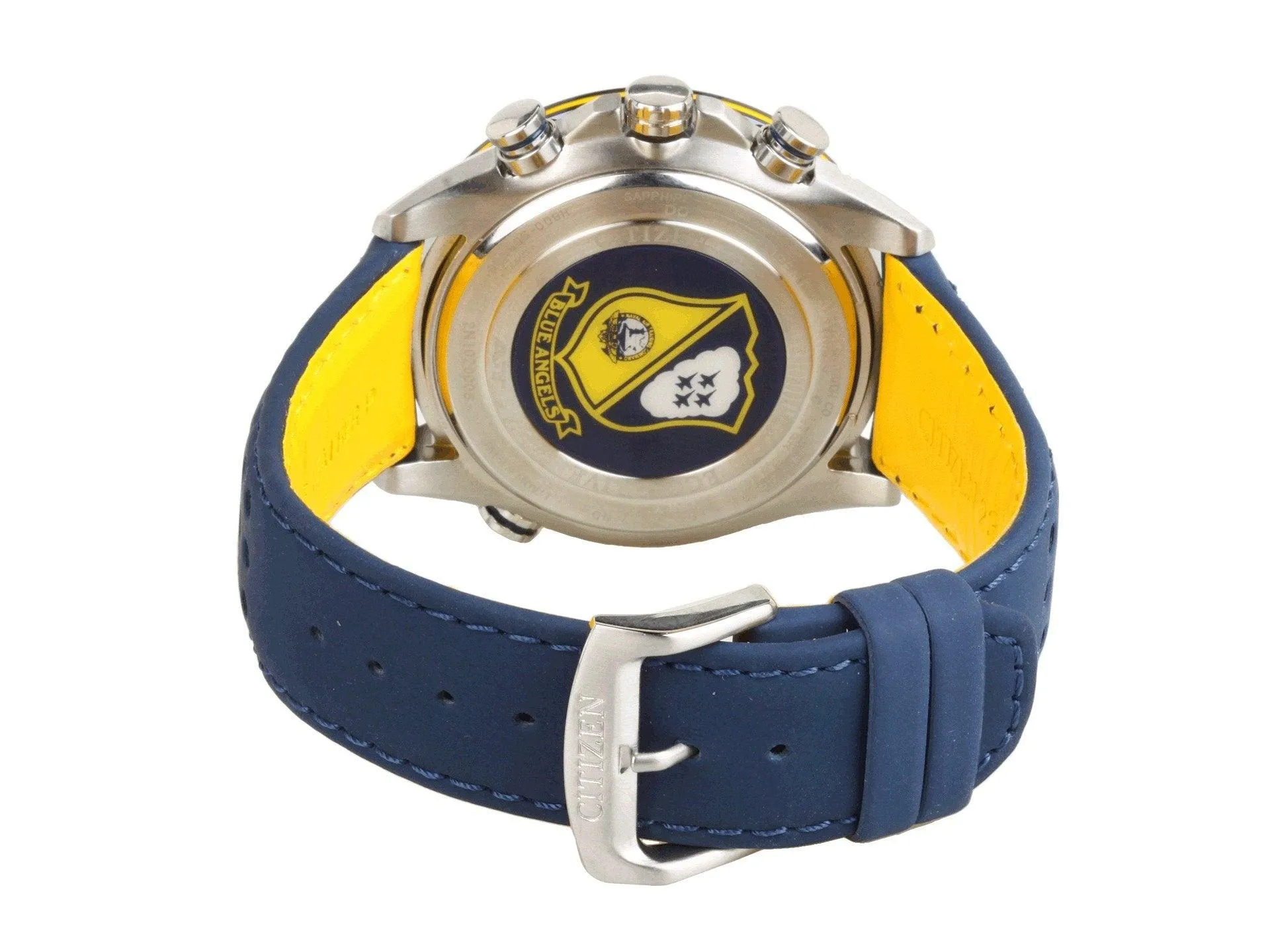 Citizen Eco Drive World Chronograph A-T Blue Angels Men's Watch AT8020-03L