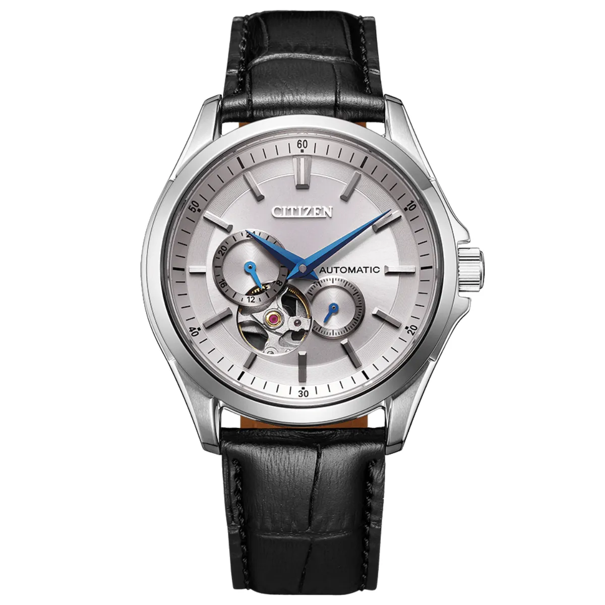 Citizen NP1011-08A Collection Classic Automatic Open Heart Watch