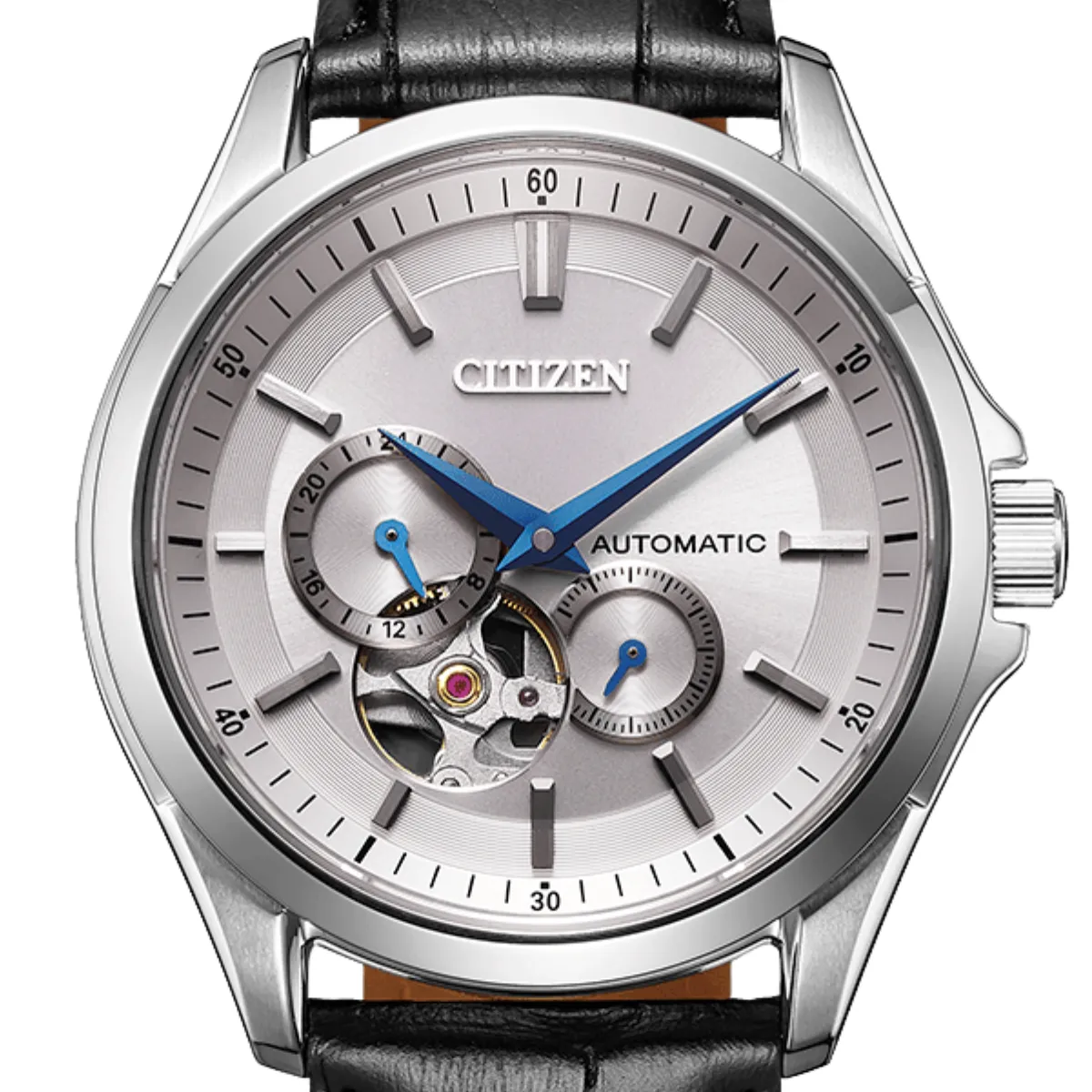 Citizen NP1011-08A Collection Classic Automatic Open Heart Watch