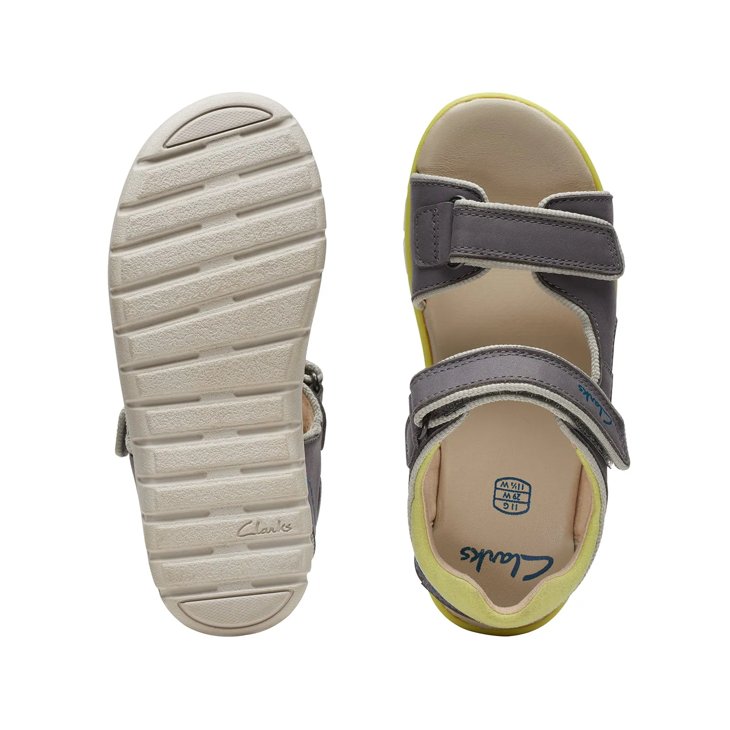 CLARKS BOYS ROAM PLANE KID (WIDE FIT)