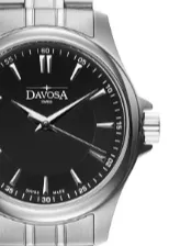 Classic Quartz Swiss-Made Black Executive Watch 16858755
