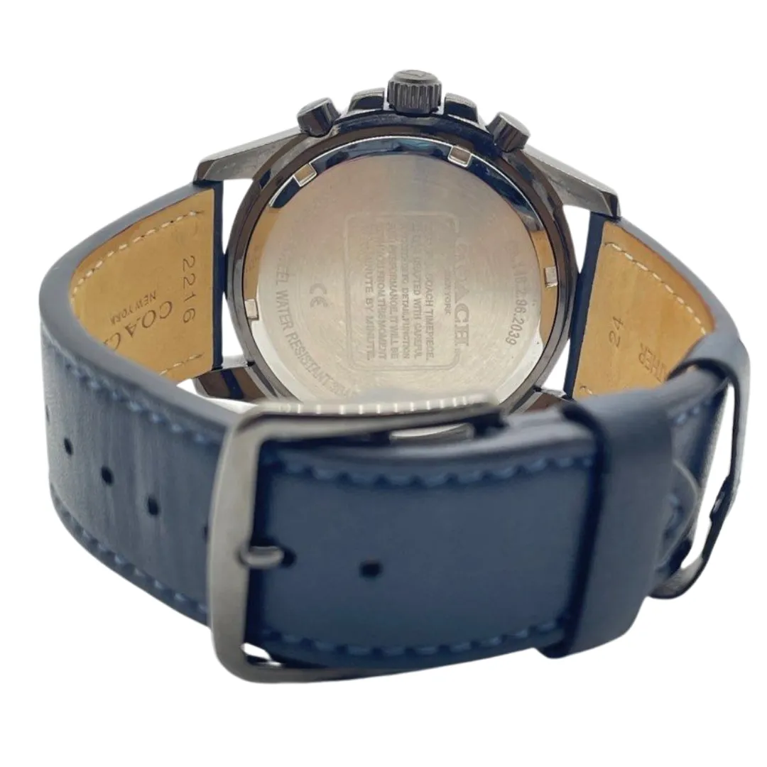Coach Kent 44mm Quartz Grey Dial Watch