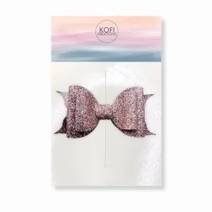 Confetti Glitter Hair Bow