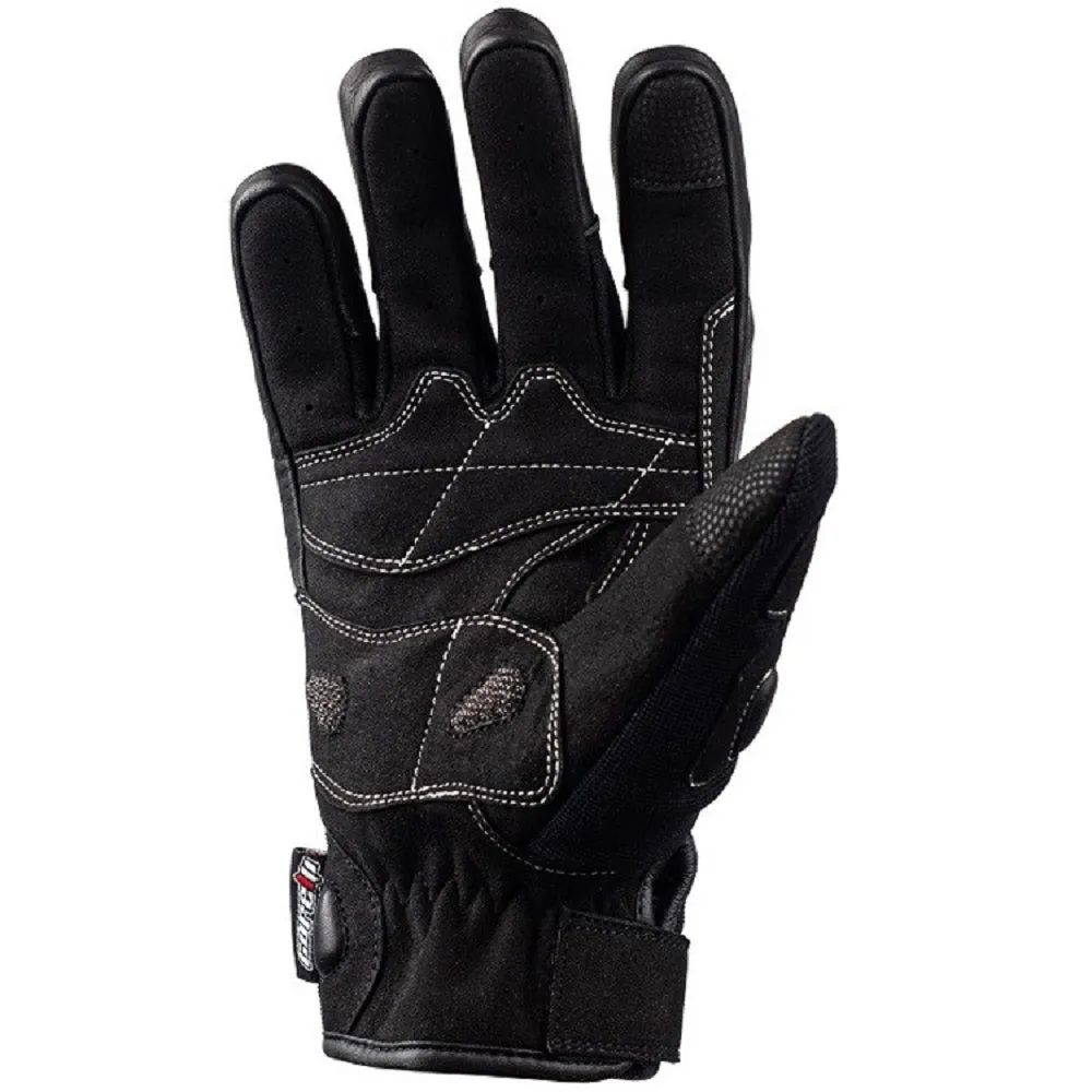 Corell MG Carbon Racer Black Motorcycle Textile Gloves