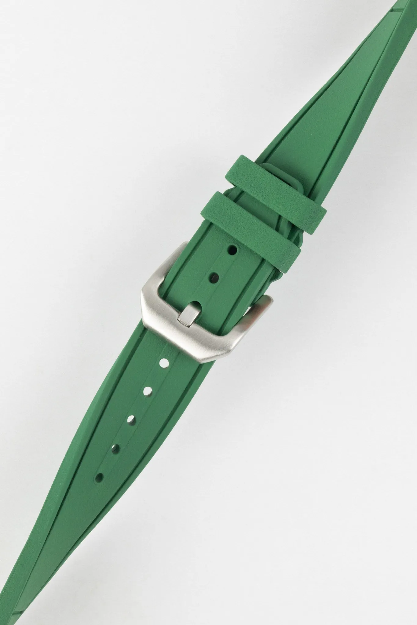 CRAFTER BLUE UX07 Green FKM Rubber Watch Strap