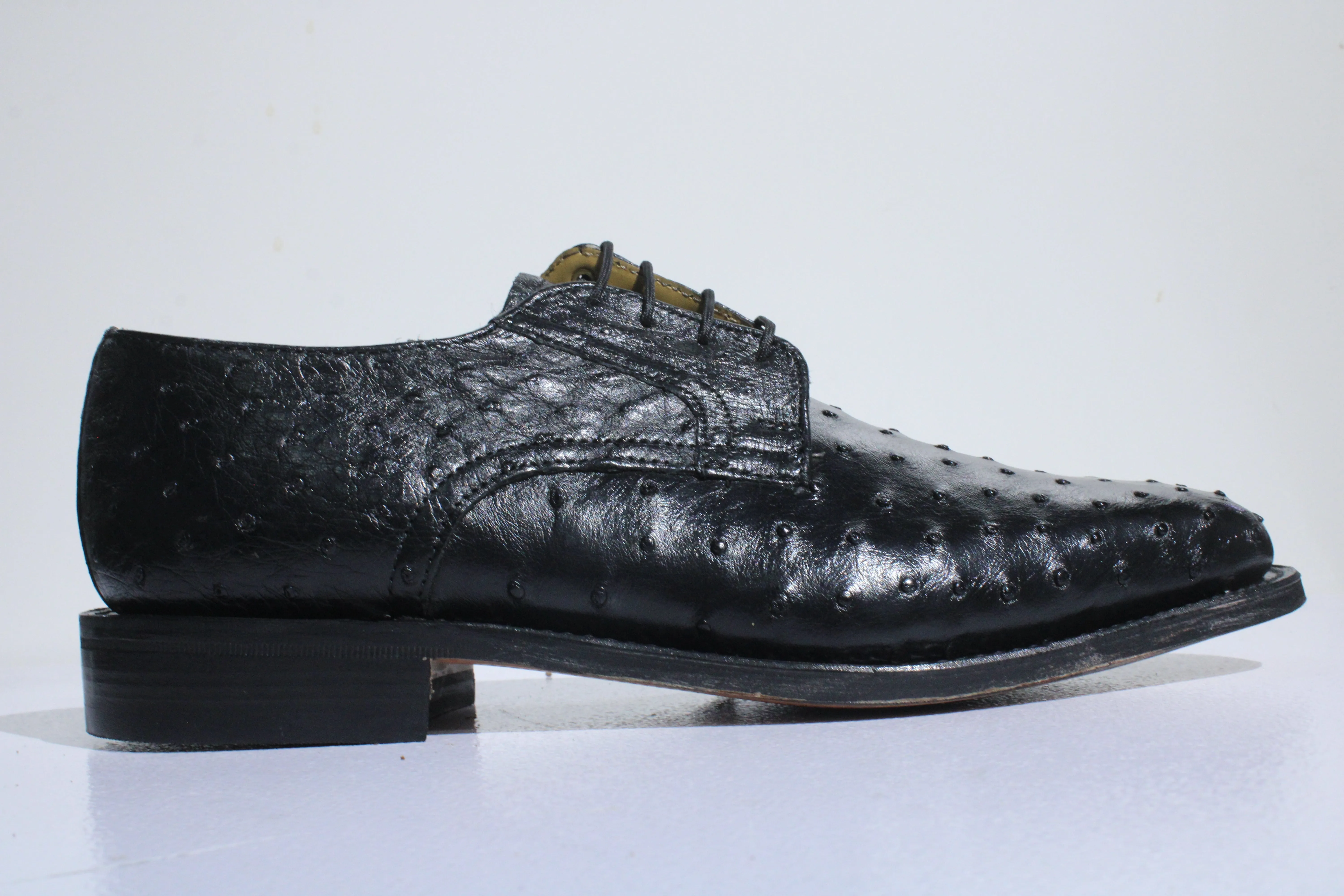 Crockett & Jones Ostrich Black