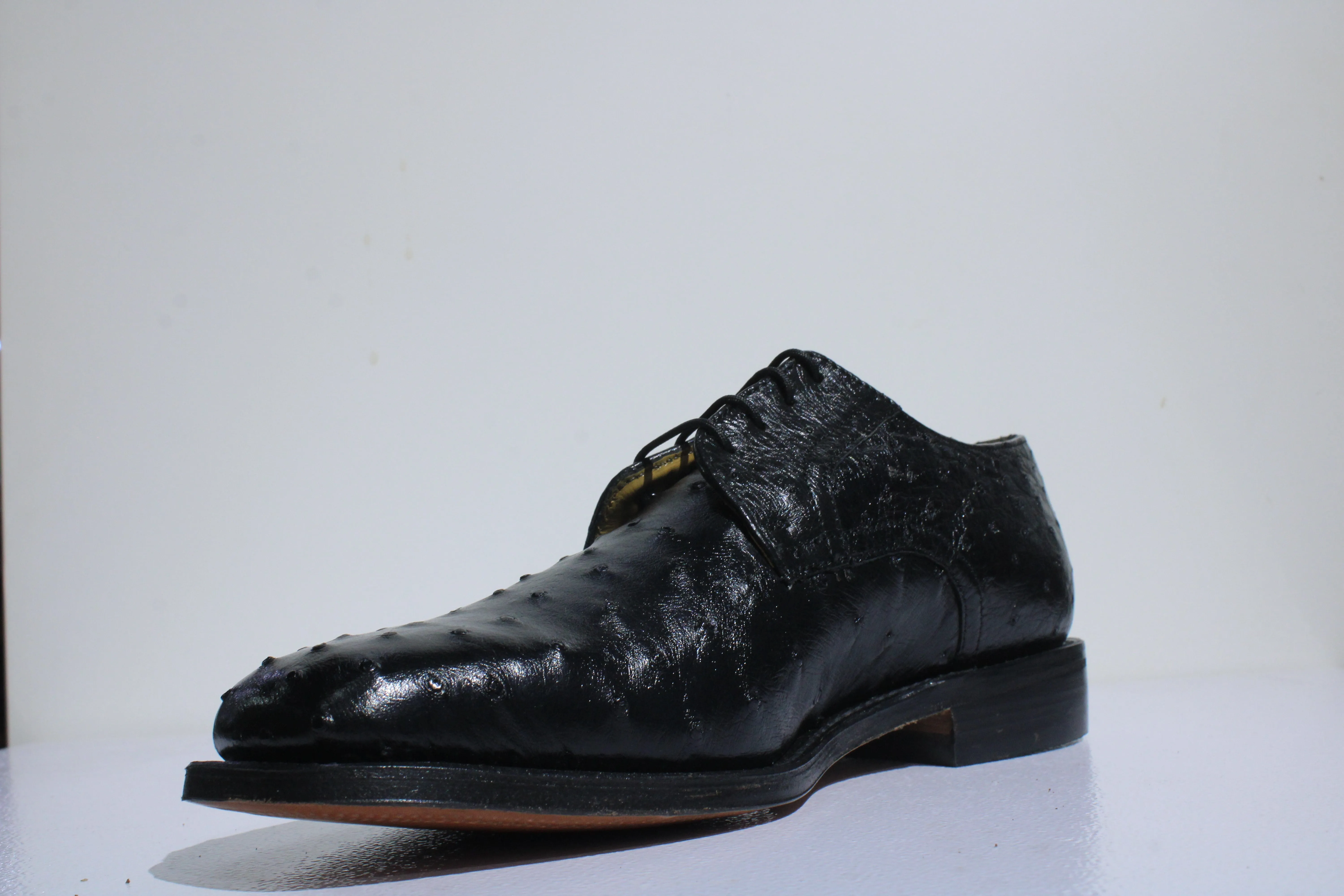 Crockett & Jones Ostrich Black