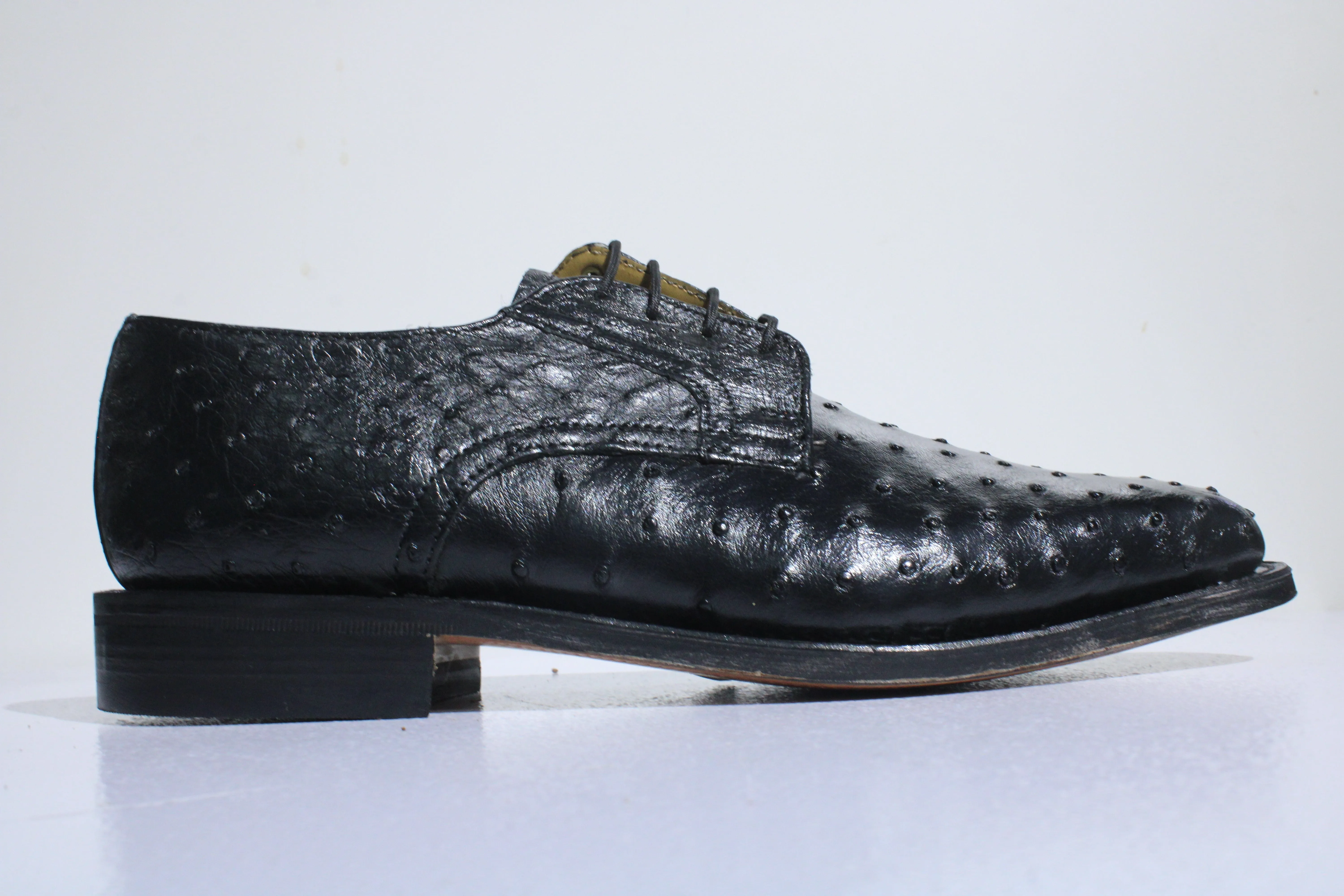 Crockett & Jones Ostrich Black