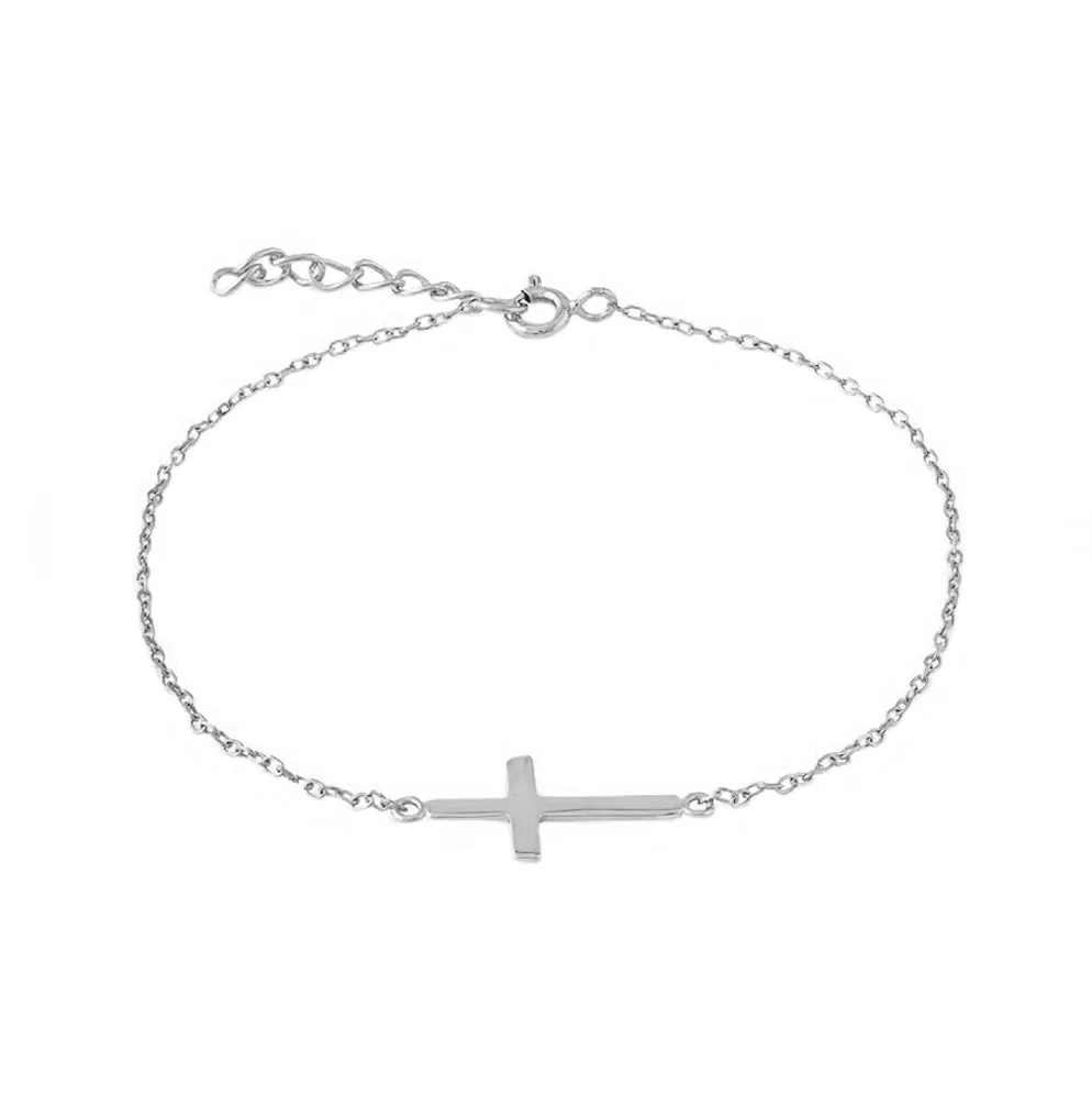 Cross Chain Bracelet