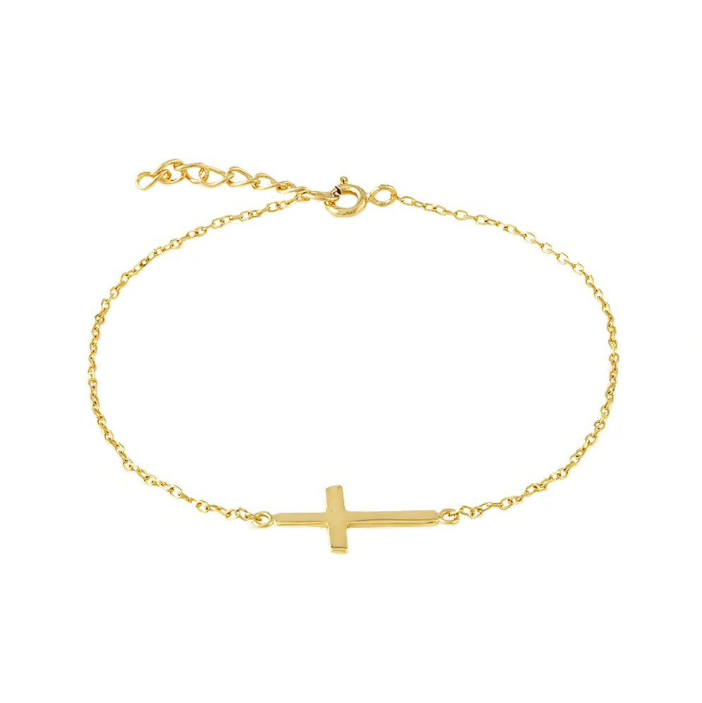 Cross Chain Bracelet
