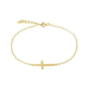 Cross Chain Bracelet