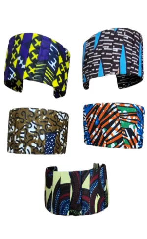 Cuff Bracelet | African Print fabric