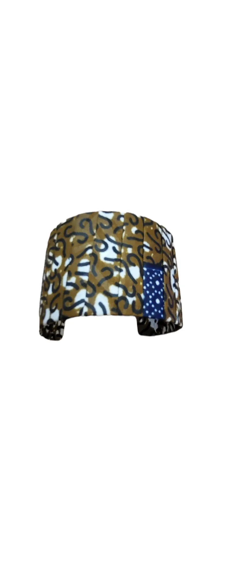Cuff Bracelet | African Print fabric