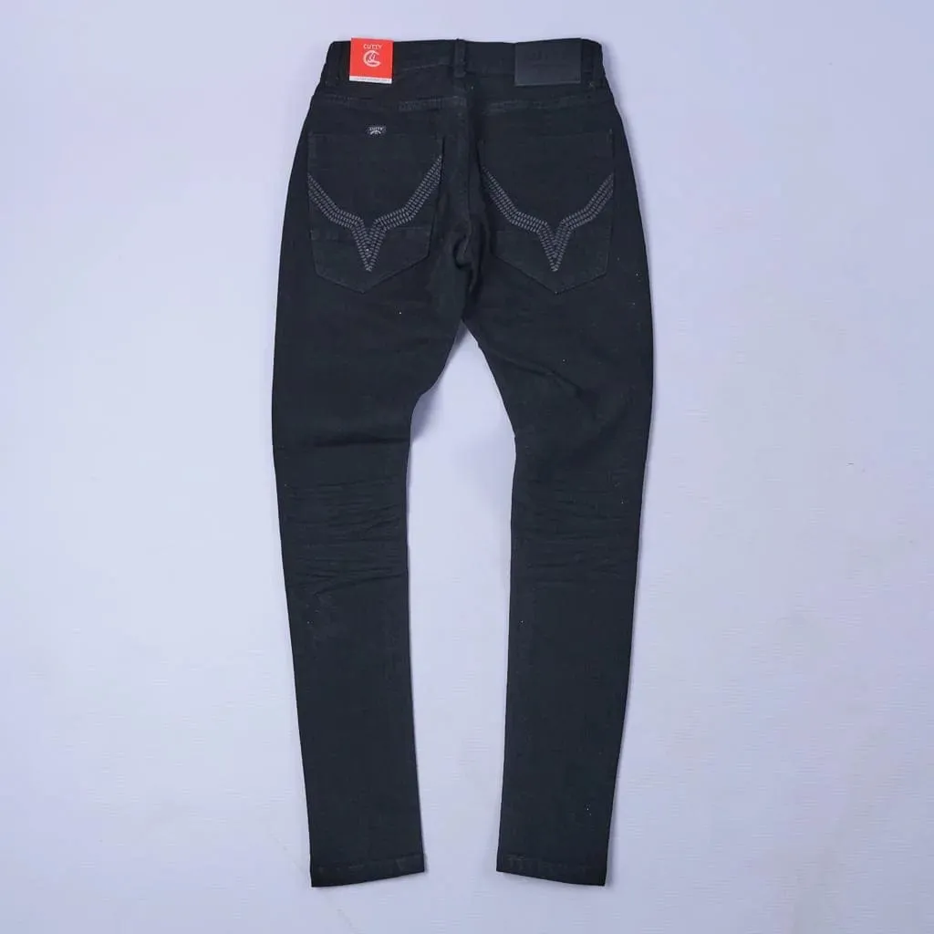 Cutty Shooter Denim Jean Black