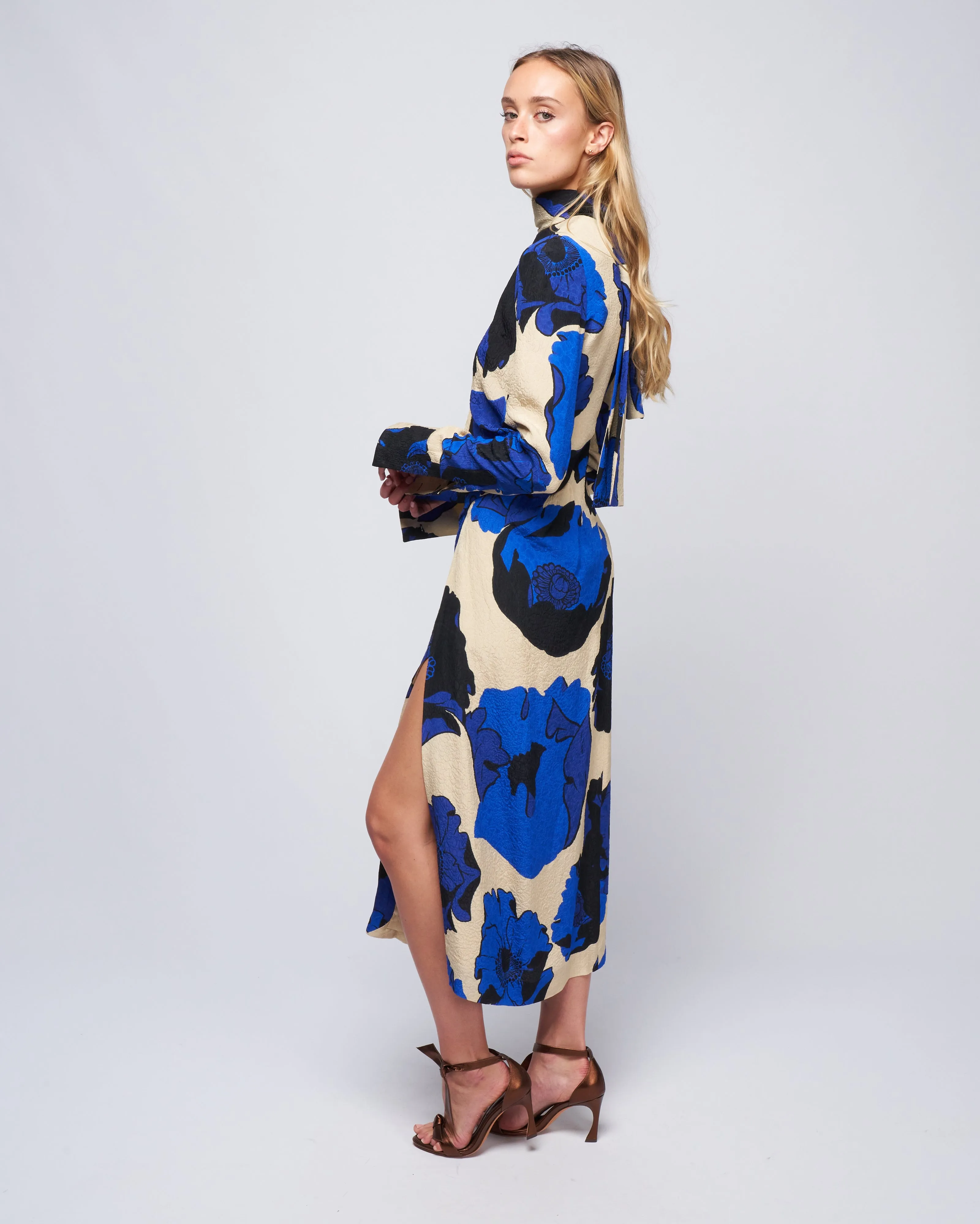 dalba dress - blue