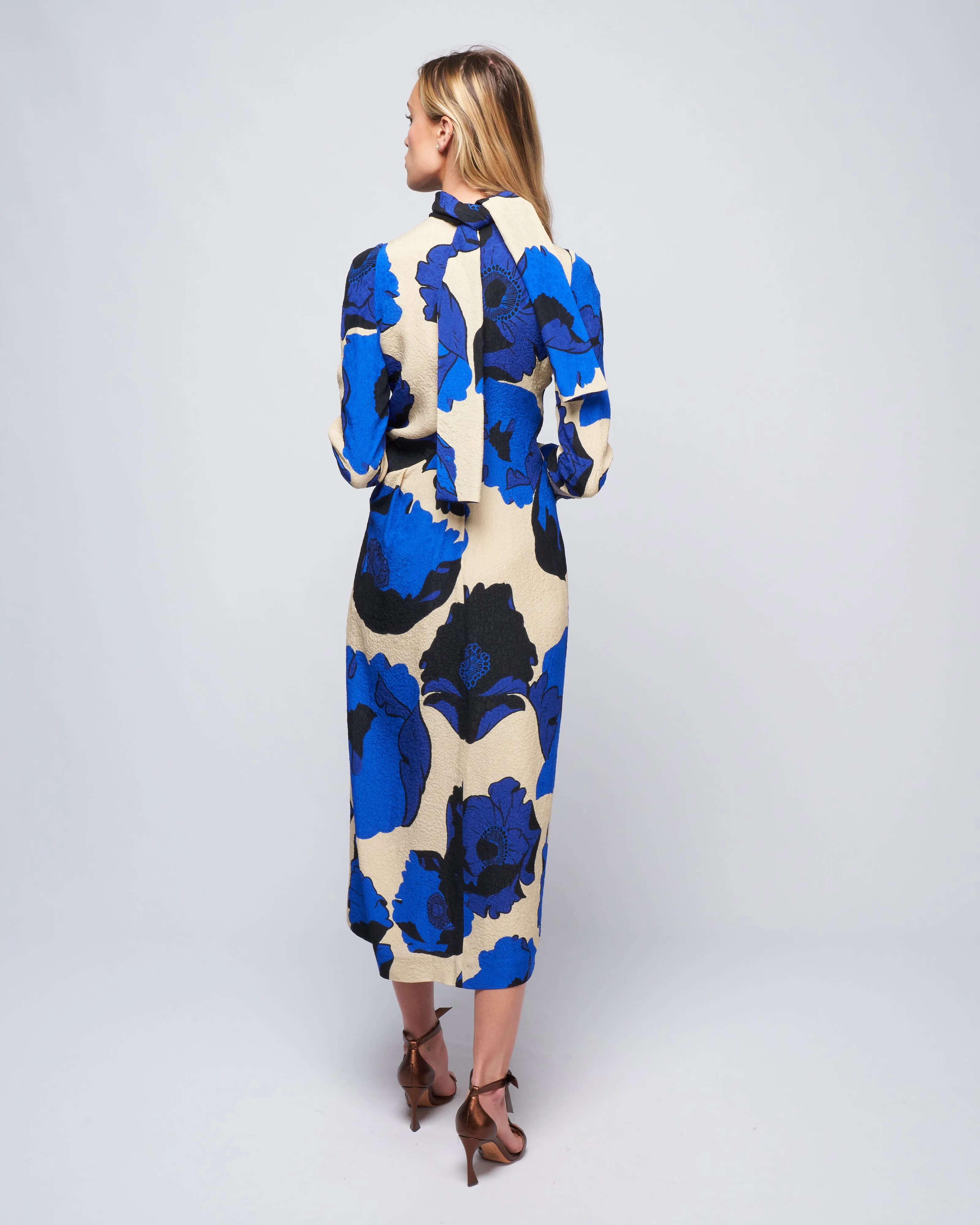 dalba dress - blue