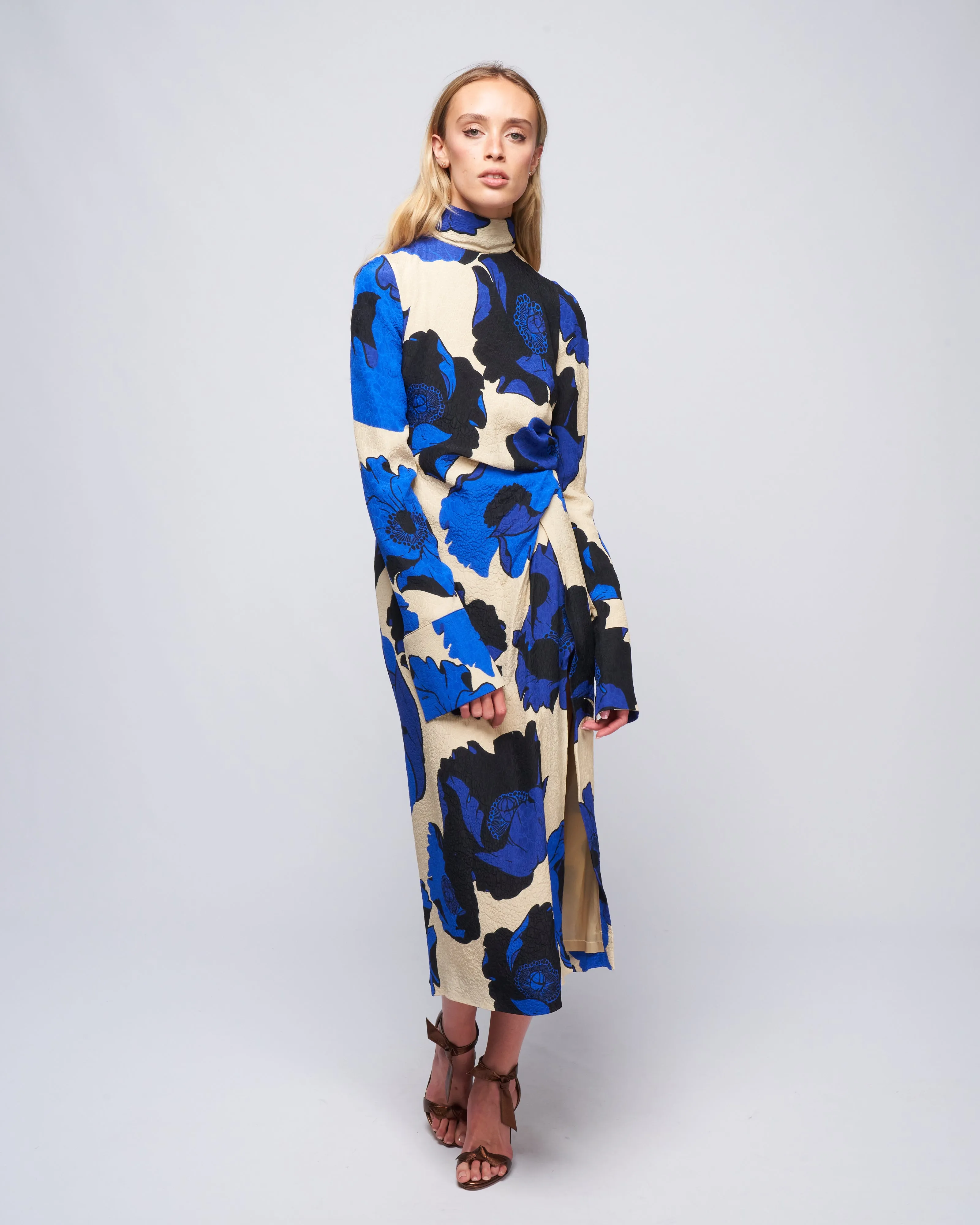 dalba dress - blue