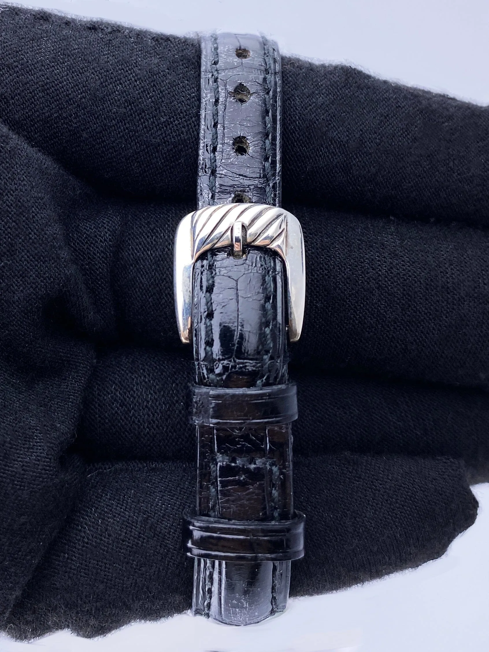 David Yurman MOP 14K Gold Sterling Silver Ladies Watch