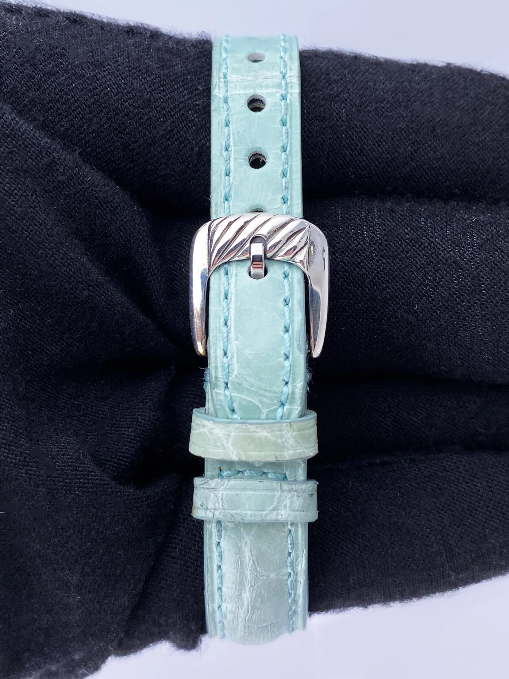 David Yurman MOP Blue Sapphire Ladies Watch